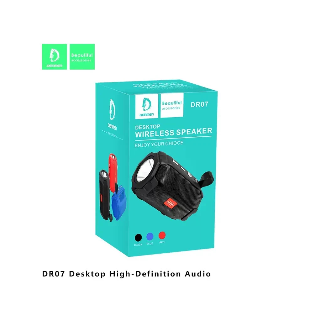 Акустична система Denmen DR07 Red (DR07-RD) - зображення 5