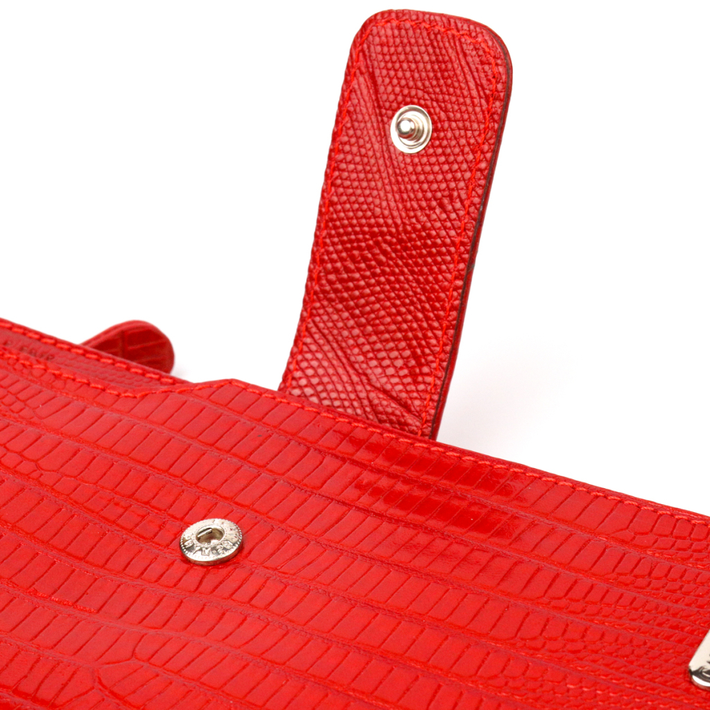 Гаманець Canpellini З натуральної шкіри Червоний (21646) - зображення 5