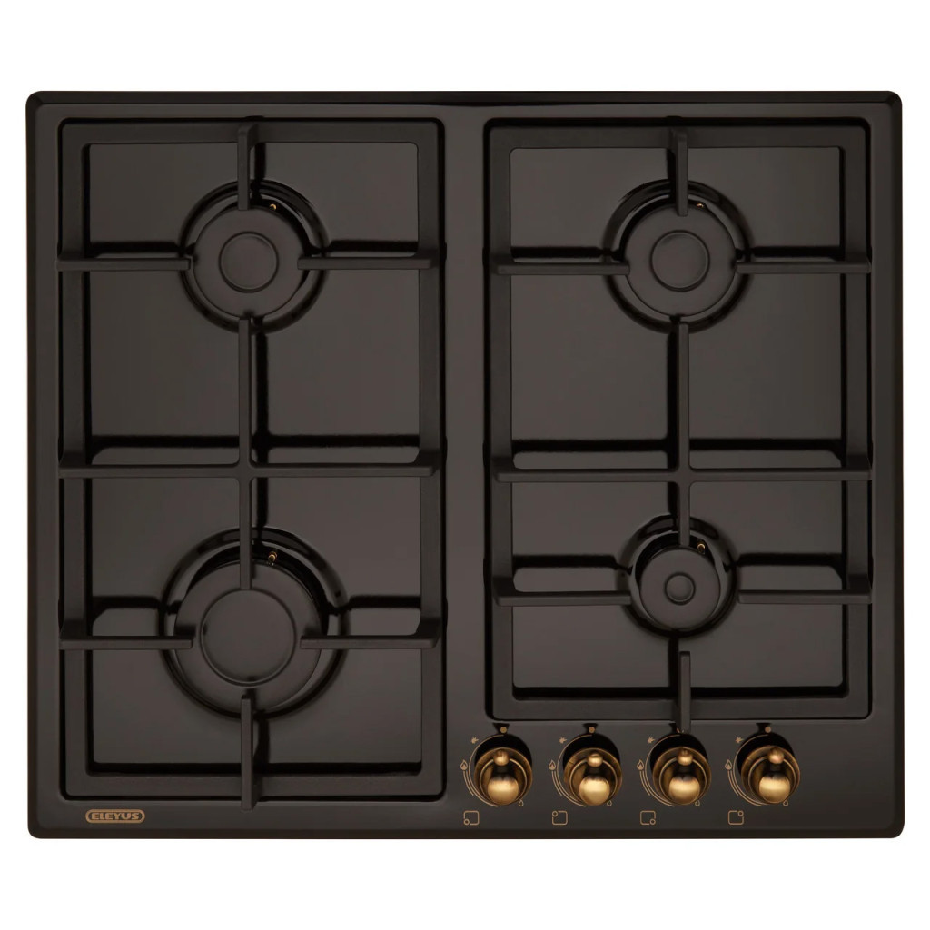 Варочна поверхня Eleyus SILVA 60 BL+RB CF - зображення 1