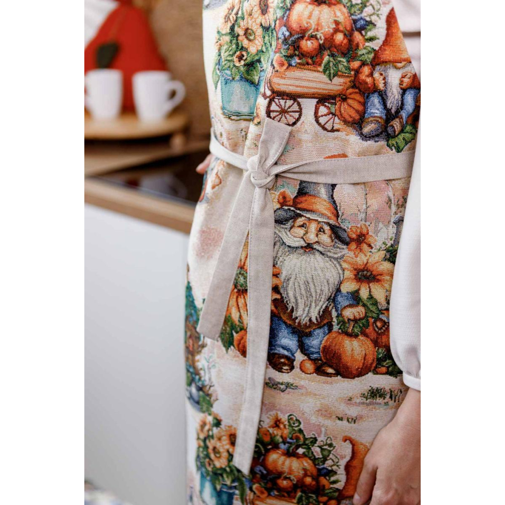 Фартух Прованс гобеленовий Гарбузові гноми (036351) - зображення 4