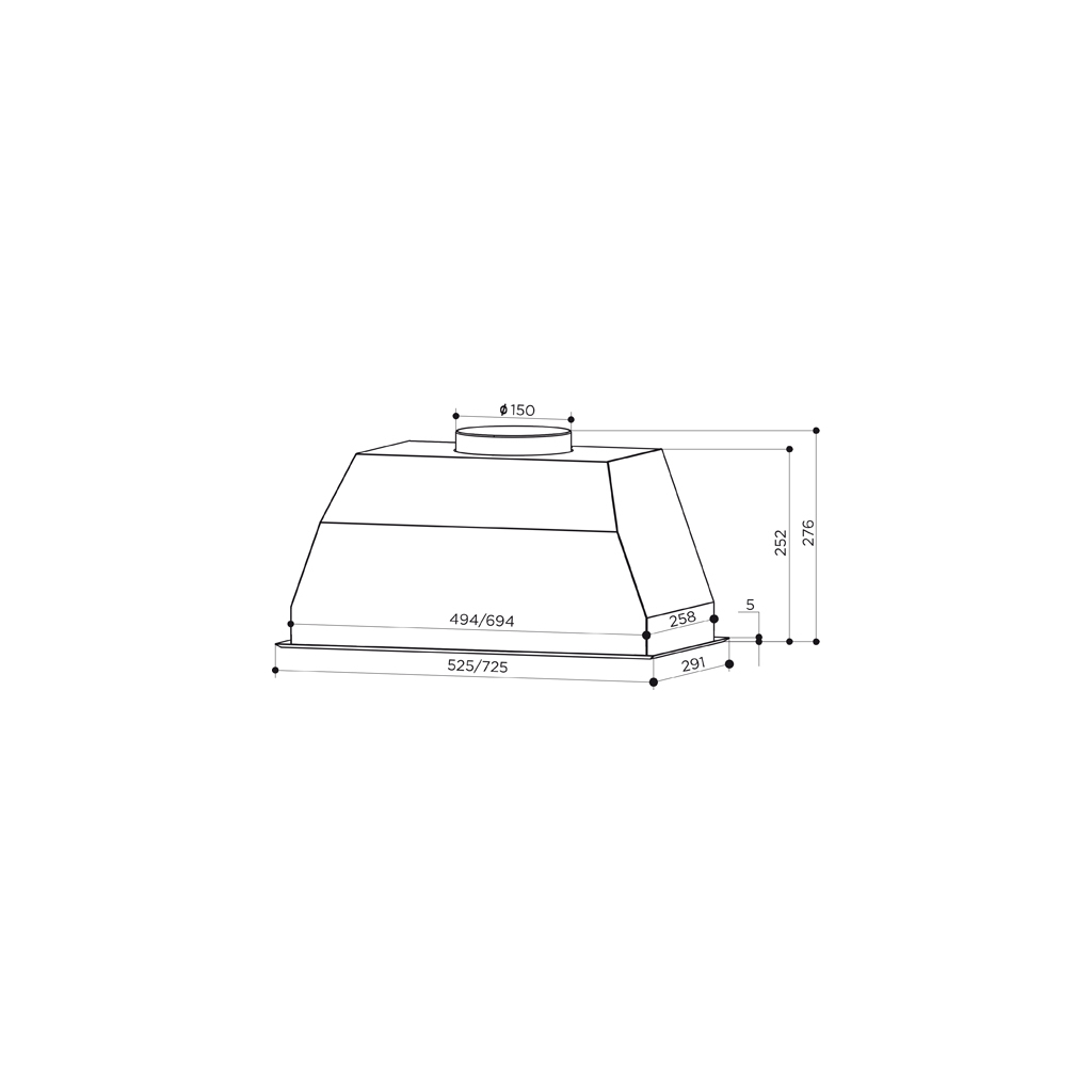 Витяжка кухонна Faber BI 52 SS 2LS (305.0588.062) - зображення 8