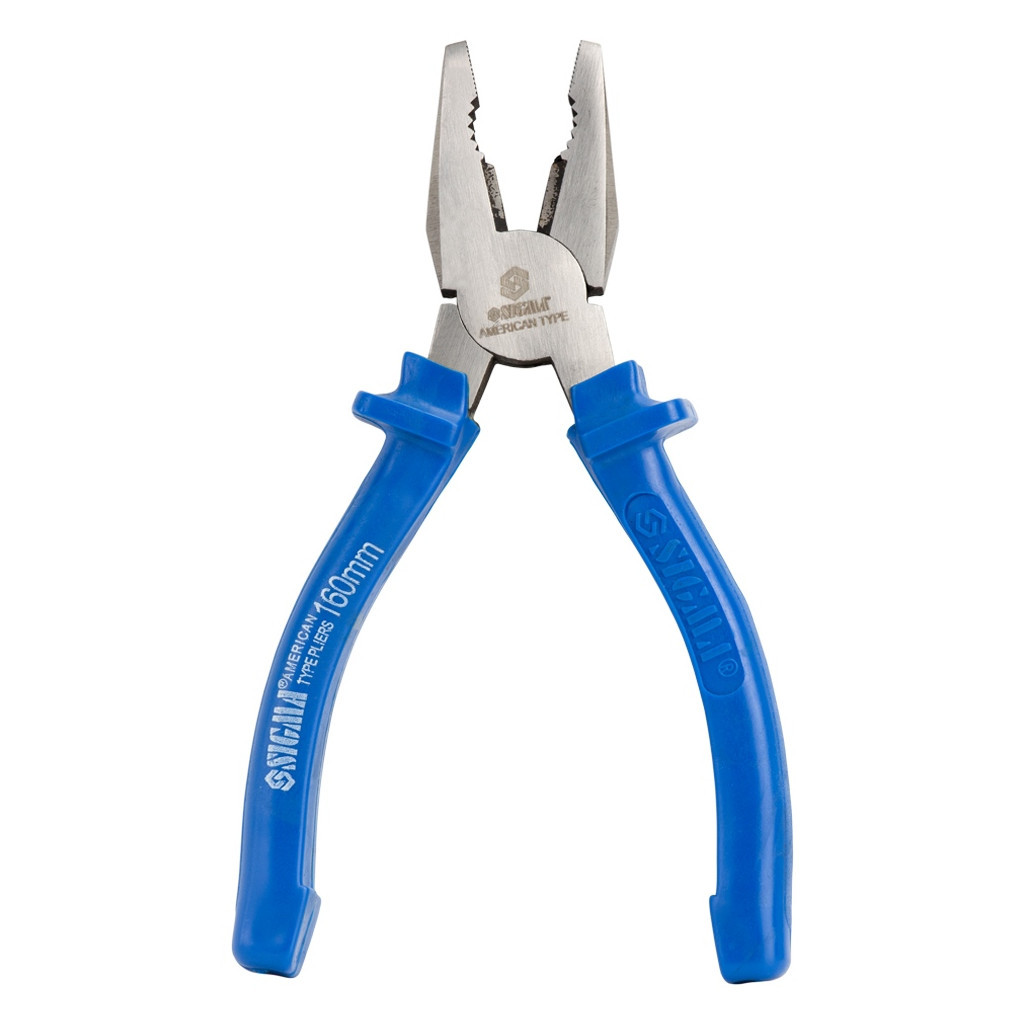 Плоскогубці Sigma 160мм сині (4341161) - изображение 3