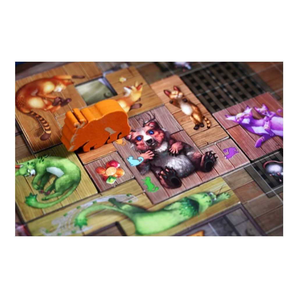 Настільна гра Geekach Games Острів котів: Кошенята і звірята (The Isle of Cats: Kittens + Beasts), українська (GKCH045OKK) - зображення 4