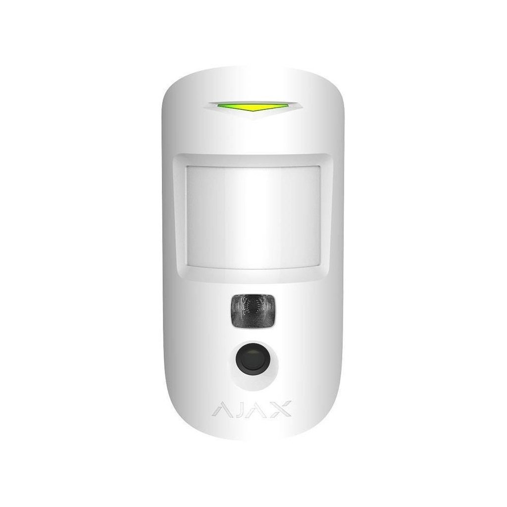 Датчик руху Ajax MotionCam HDR white - изображение 1