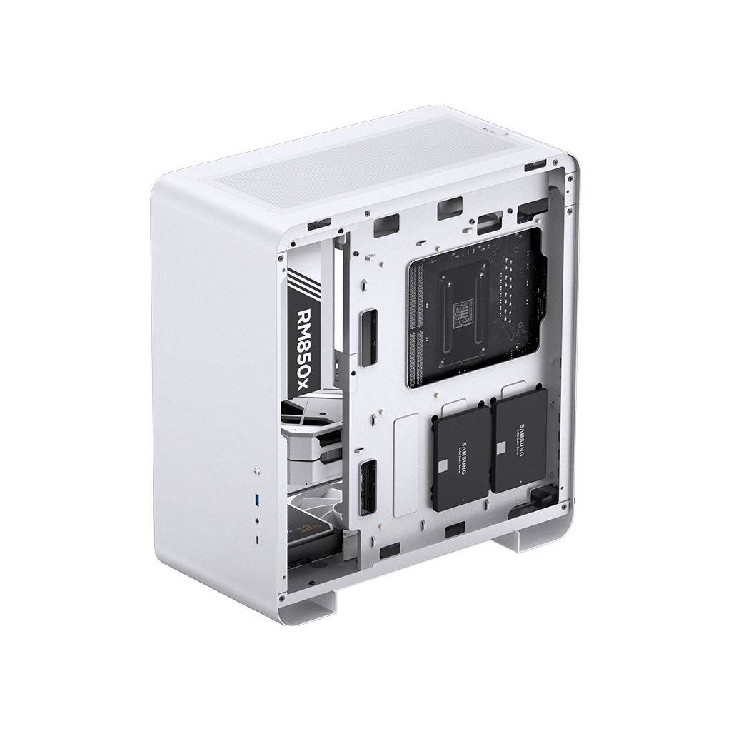 Корпус JONSBO U4 PRO MESH White - зображення 5