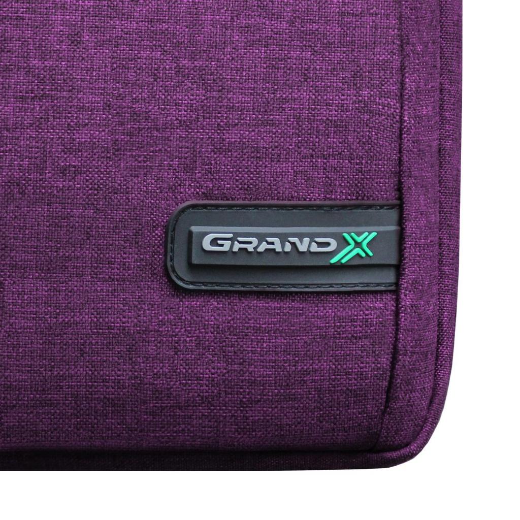 Сумка для ноутбука Grand-X 15.6'' SB-139 Purple (SB-139P) - зображення 8