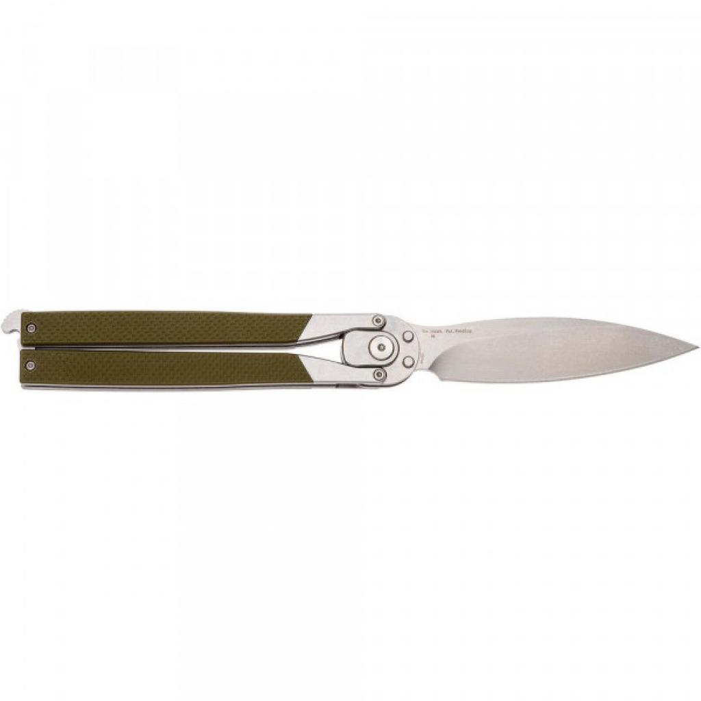 Ніж Artisan Kinetic Balisong, D2, G10 green (1823PL-GNF) - зображення 5