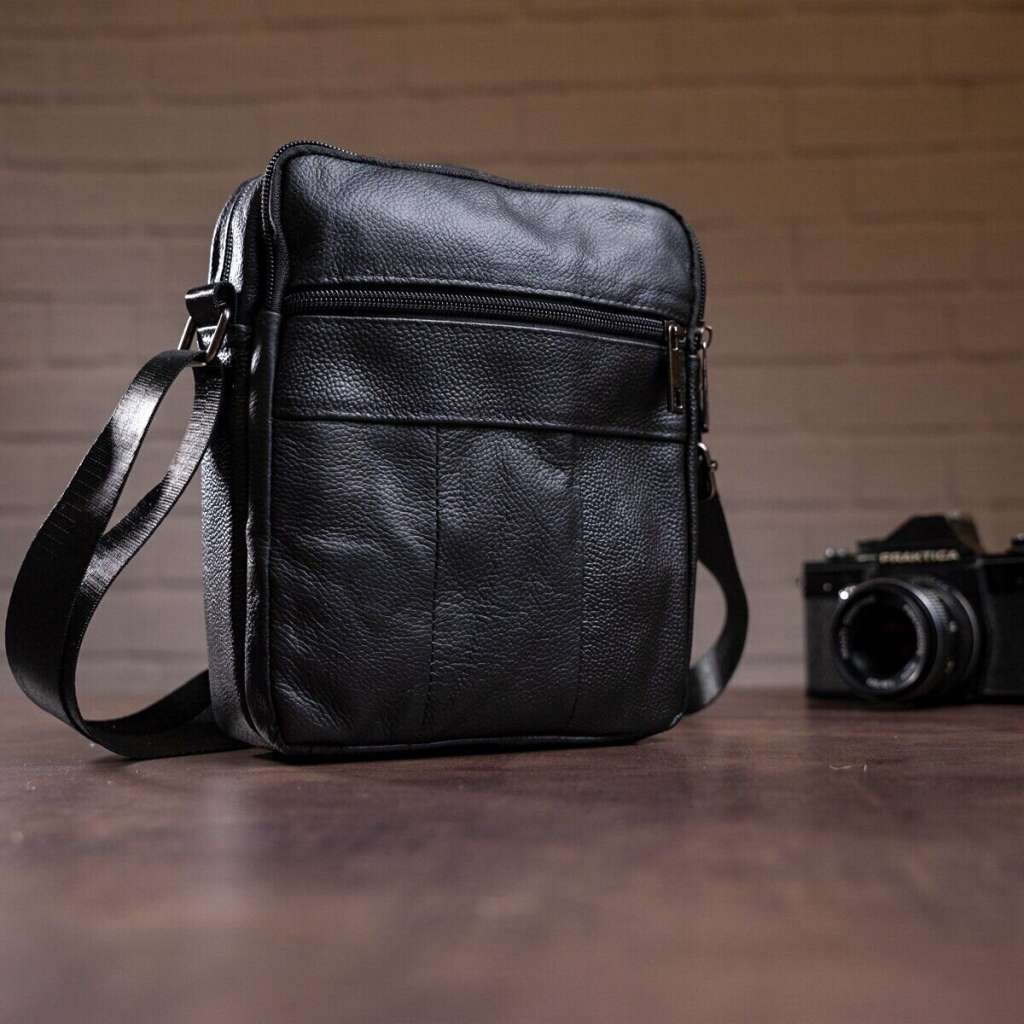 Сумка Vintage Флотар Чорна (14758) - зображення 6