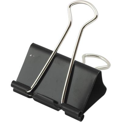 Біндер металевий Buromax 51мм, 12шт, black (BM.5301) - зображення 1