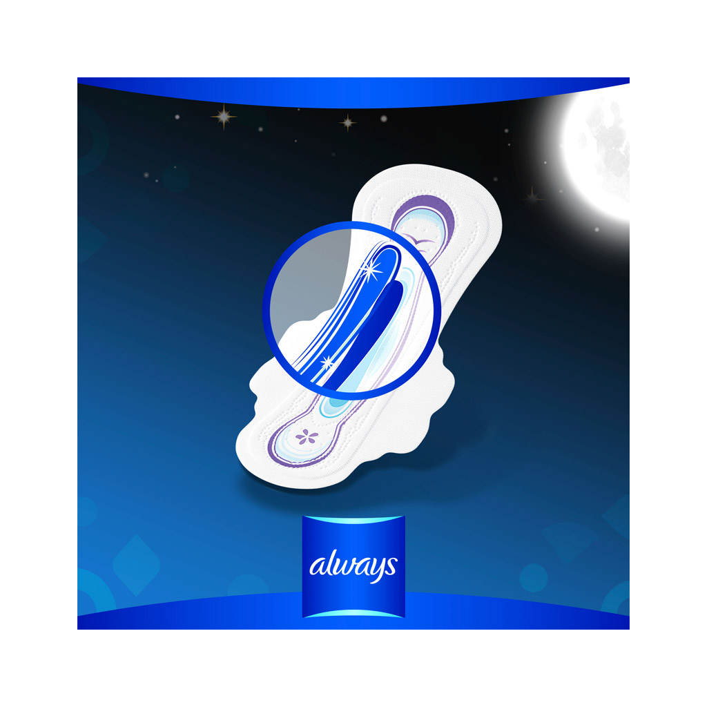 Гігієнічні прокладки Always Ultra Night Deo 12 шт (4015400612377) - зображення 8