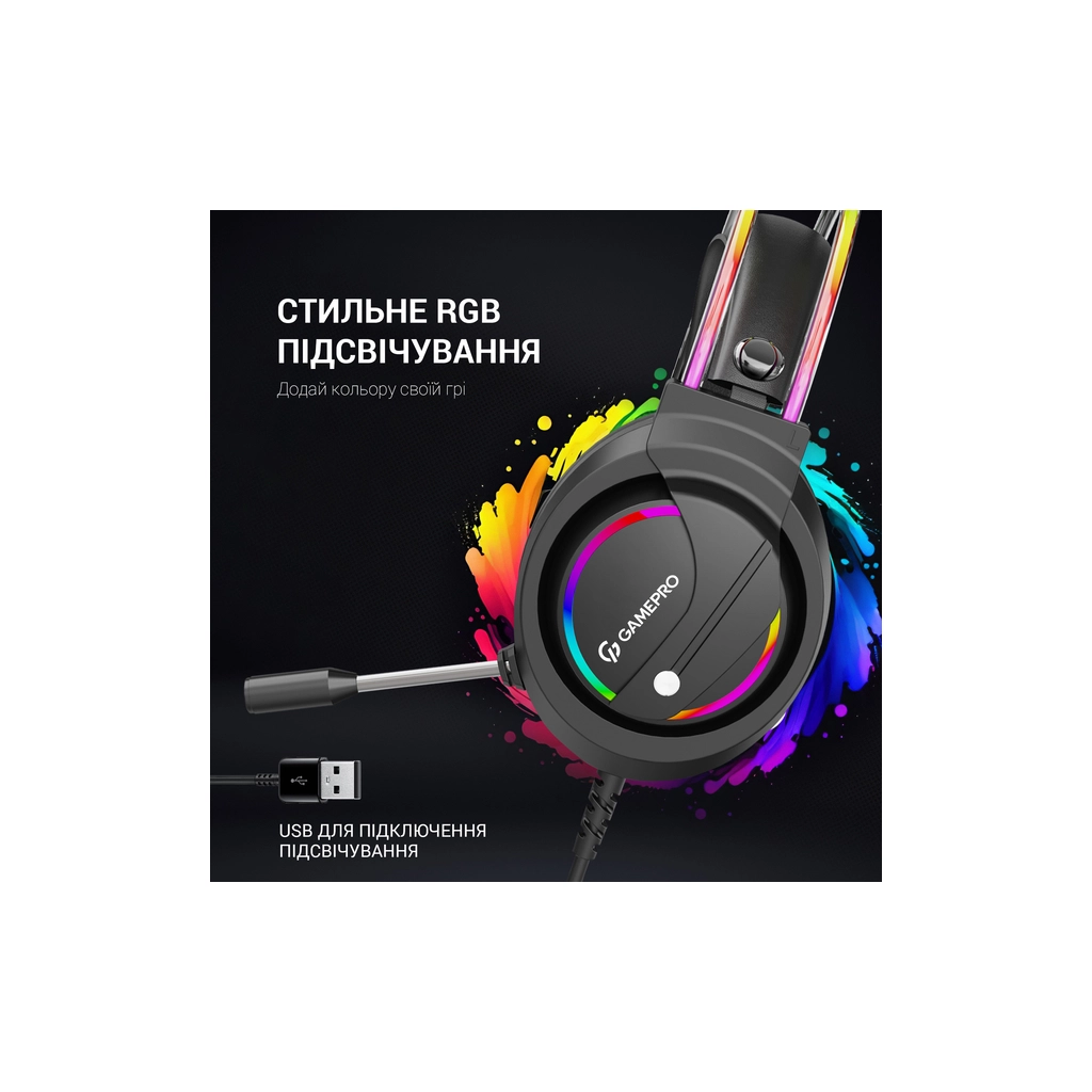 Навушники GamePro HS733 Black (HS733) - зображення 10