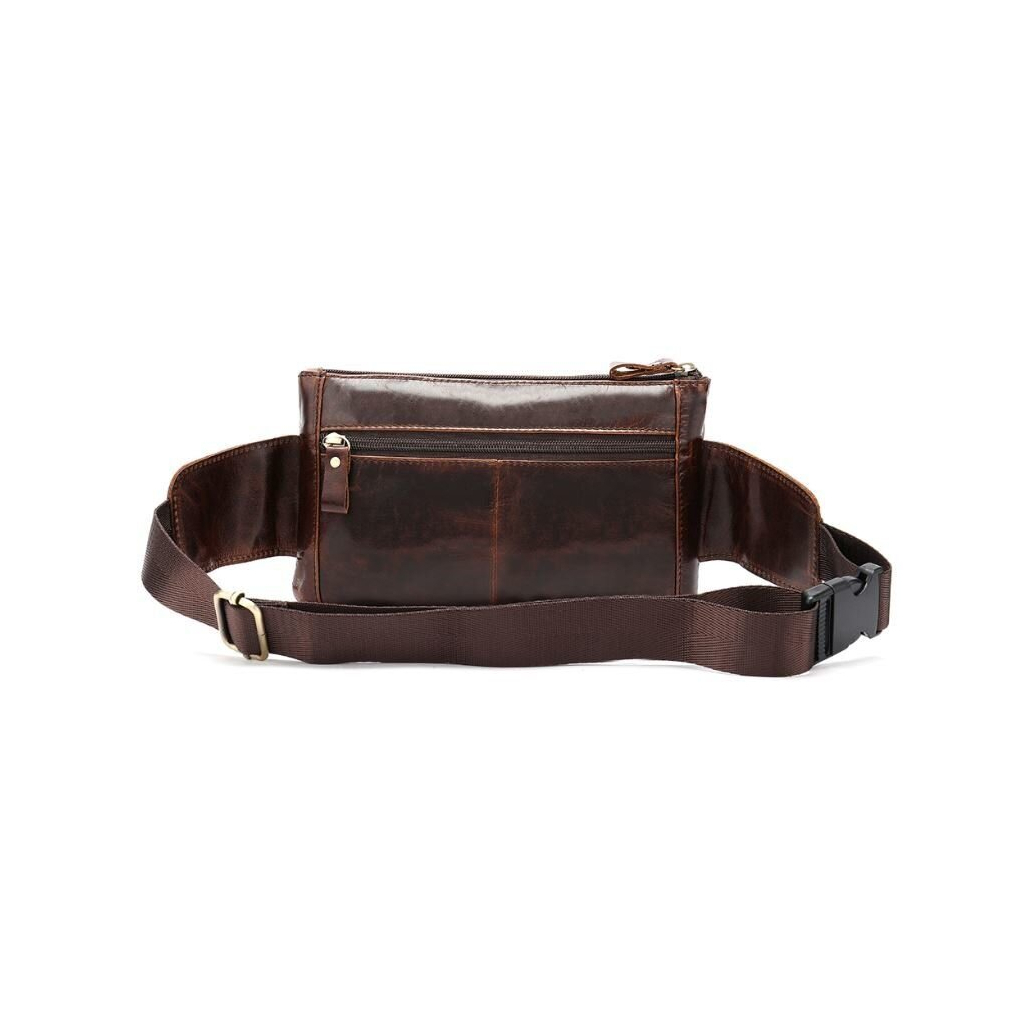 Сумка Vintage Поясна чоловіча Коричнева (14815) - зображення 2