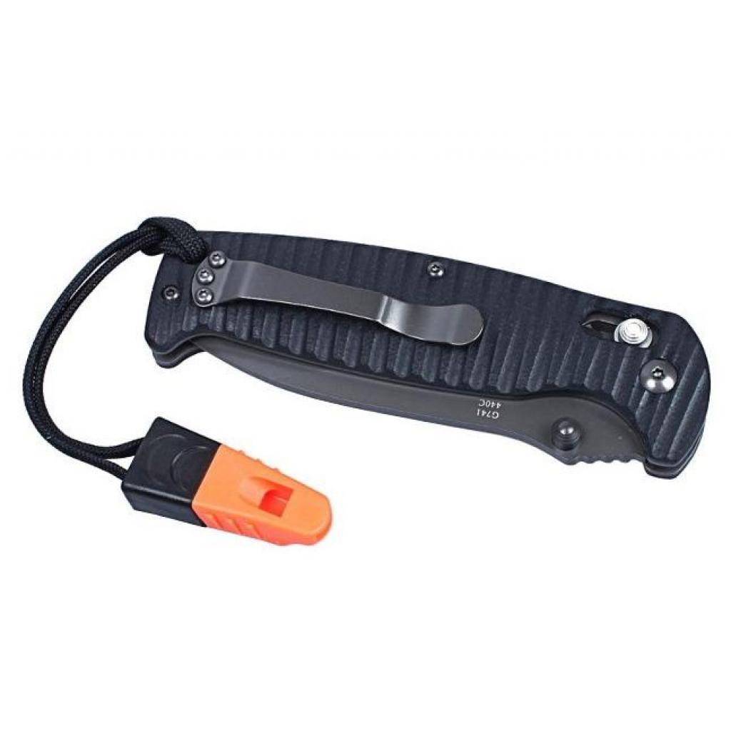 Ніж Ganzo G7413P-BK-WS чорний - зображення 5