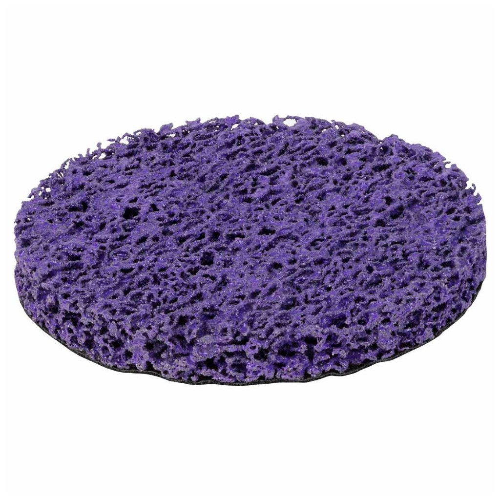 Круг зачистний Sigma з нетканого абразиву (корал) 125мм на липучці фіолетовий твердий (9176161) - зображення 3