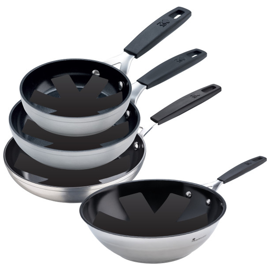 Набір сковорідок MasterPro Smart, 8 предметів (BGEU-5601) - зображення 1