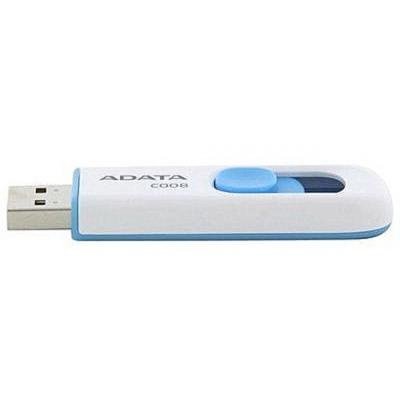 USB флеш накопичувач ADATA 8GB C008 White USB 2.0 (AC008-8G-RWE) - зображення 4