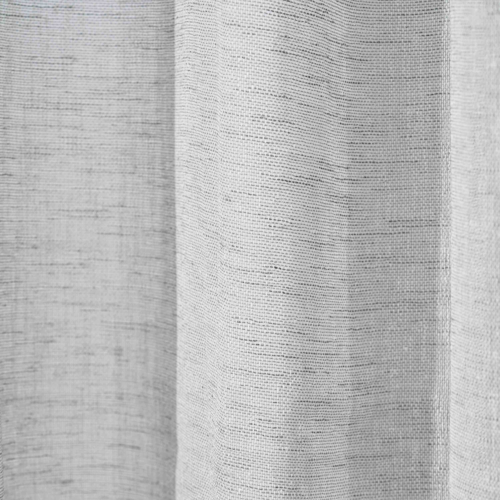 Штора Ardesto Гардина крафт-льон 100% поліестер 300х270 см, сірий (ART1050GR) - зображення 4