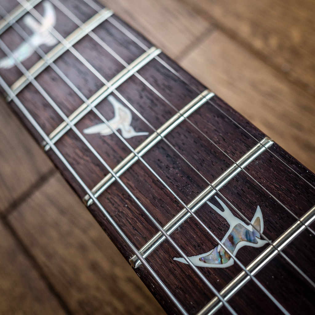 Електрогітара PRS Custom 24 10 Top Faded Whale Blue - зображення 9