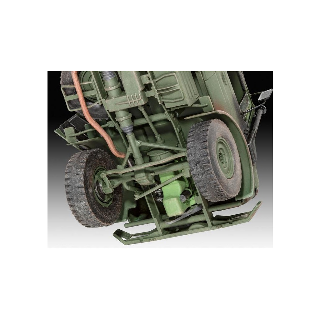 Збірна модель Revell Вантажівка Unimog 2T milgl рівень 5, 1:35 (RVL-03337) - зображення 7