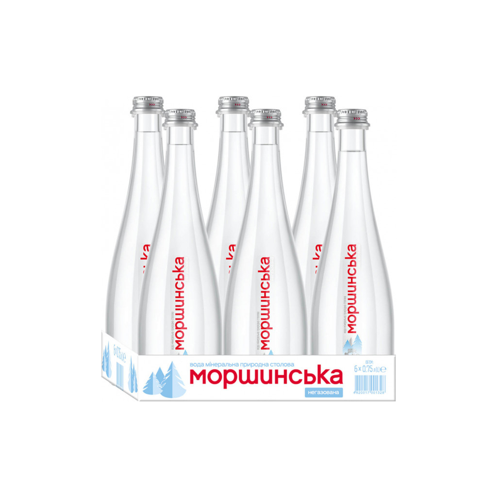 Мінеральна вода Моршинська Преміум 0.75 н/газ скл. з декором (4820017001304) - изображение 2