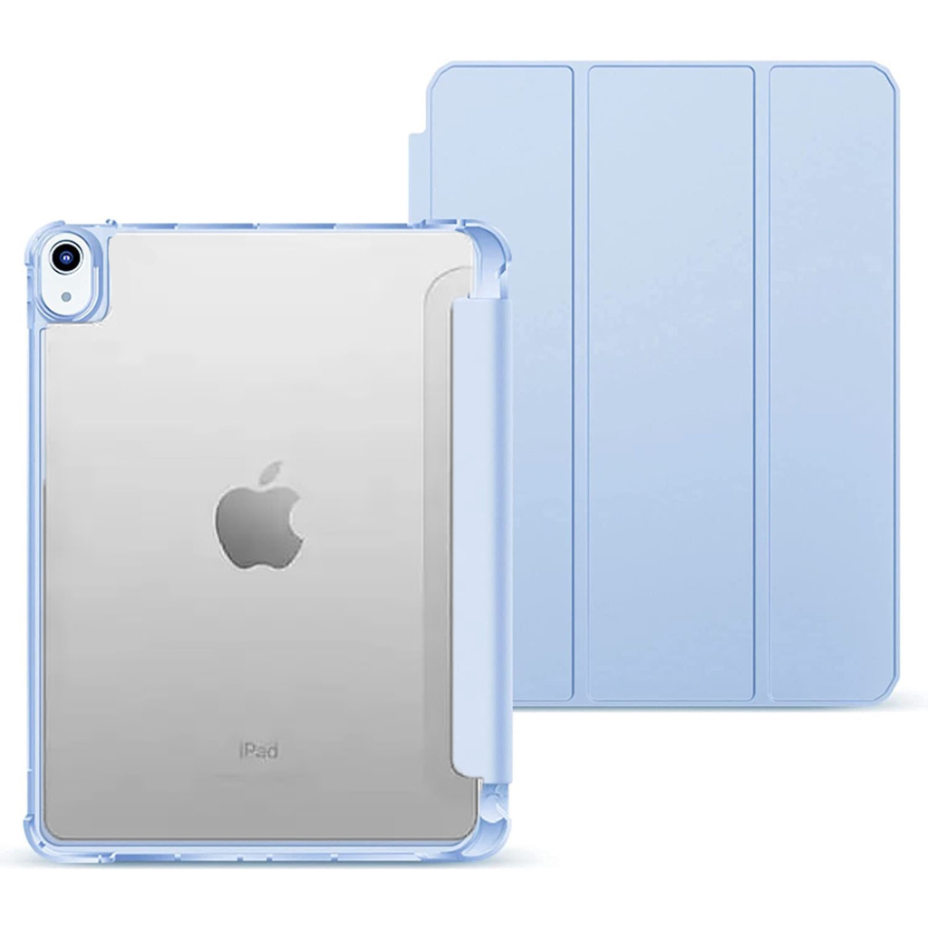 Чохол до планшета BeCover Tri Fold Soft TPU Silicone Apple iPad Air 5 (2022) 10.9" Light Blue (708510) - зображення 2