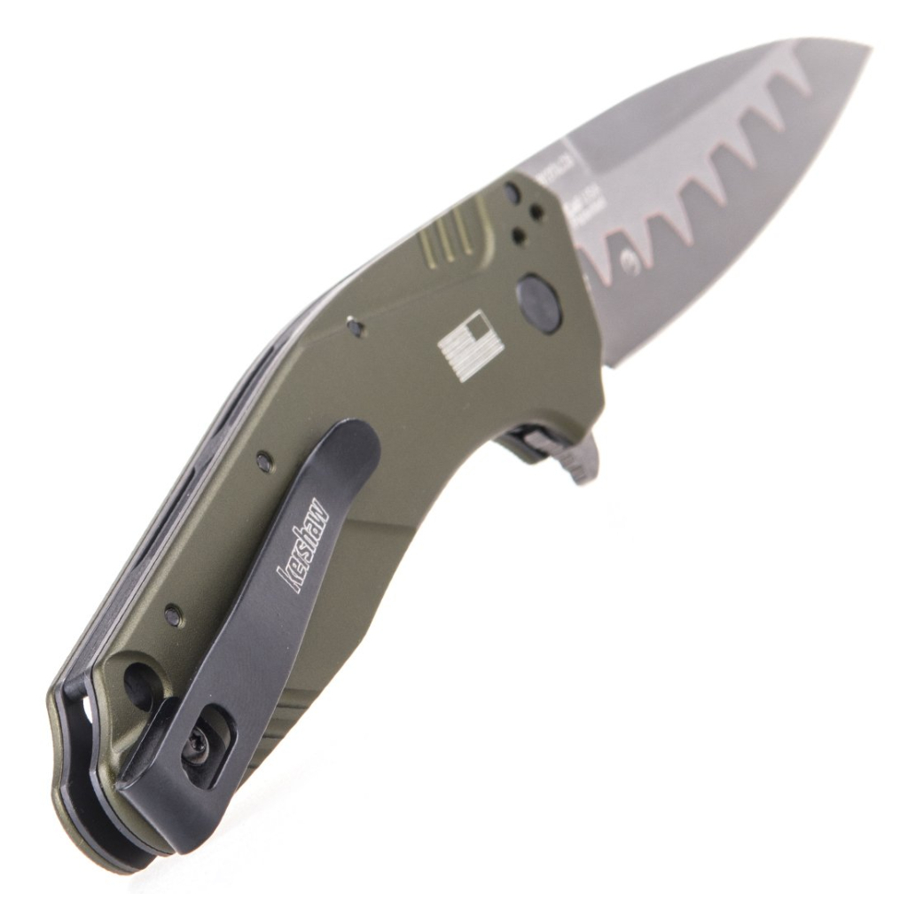 Ніж Kershaw Dividend Composite Blade Olive (1812OLCB) - зображення 4