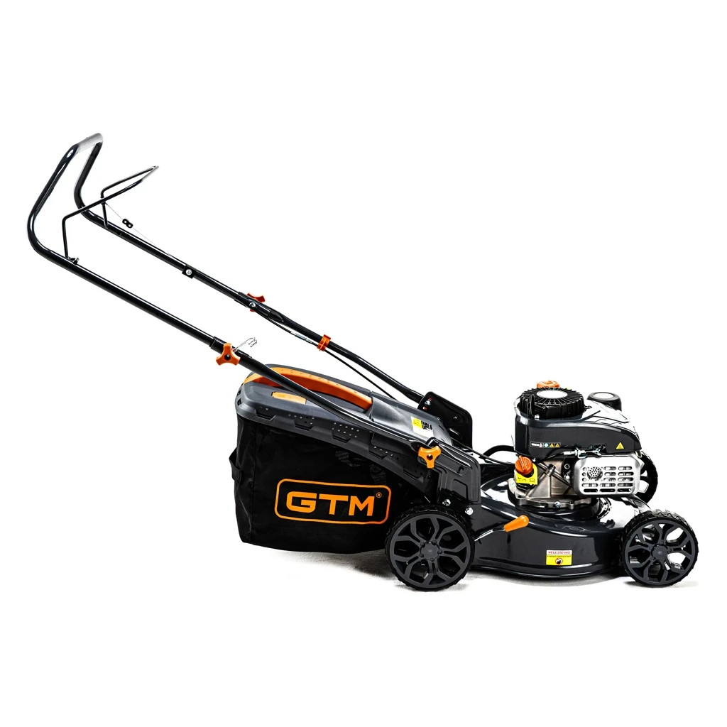 Газонокосарка GTM бензинова LM42, 4к.с., 42см, втравозбірник 45л, несамохідна (LM42) - изображение 3