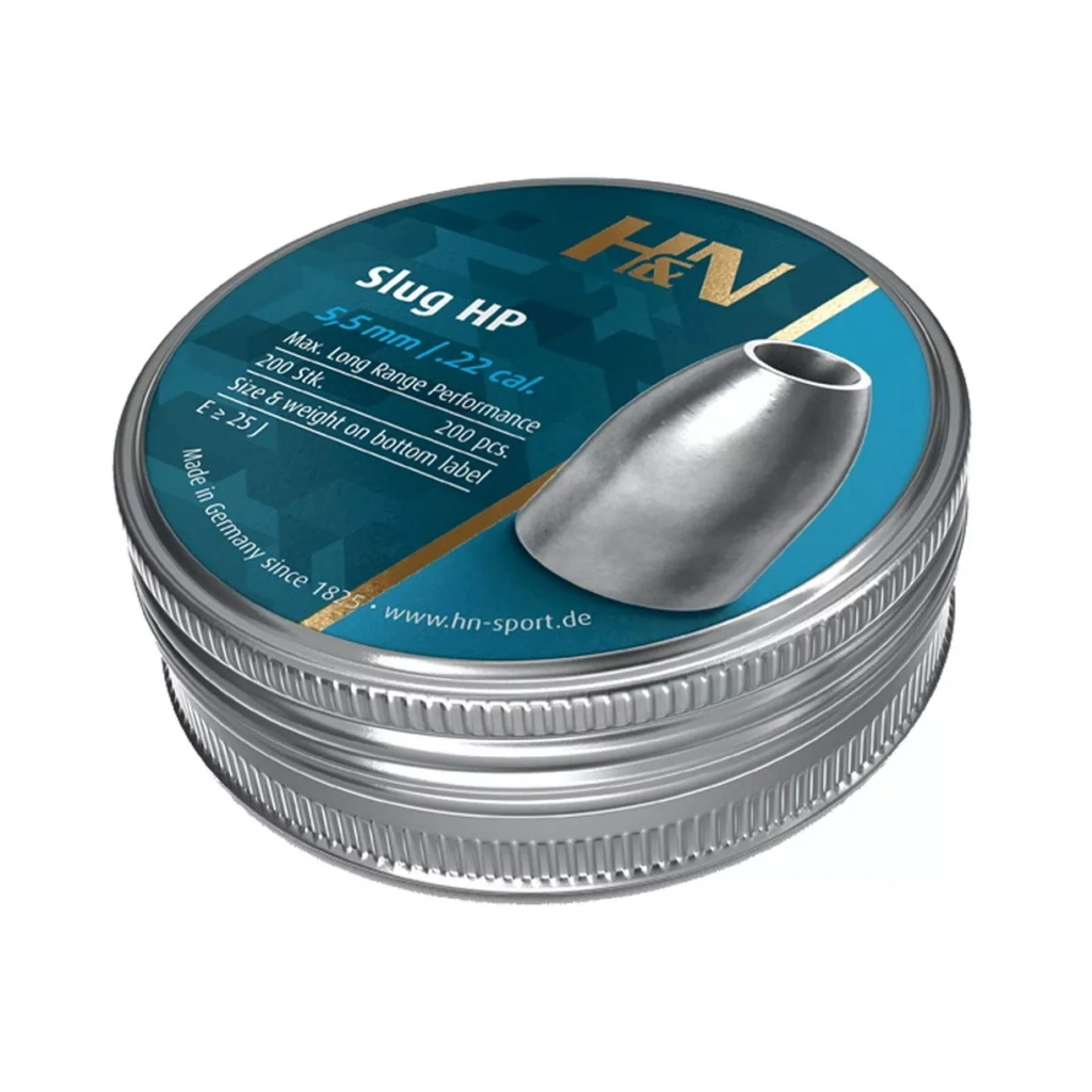 Пульки H&N Slug HP 5,51 мм 200 шт/уп (96355102101) - зображення 1