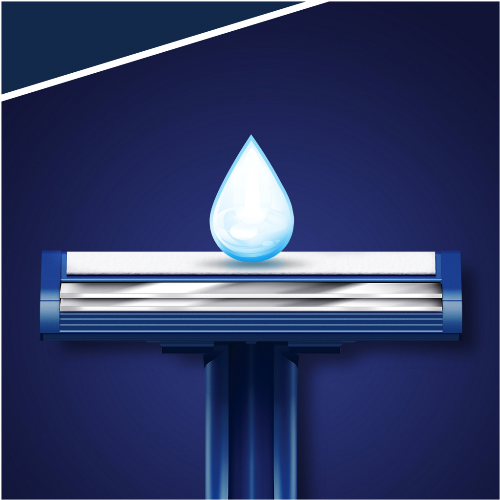 Бритва Gillette одноразова Blue 2 5 шт (7702018849031) - зображення 2