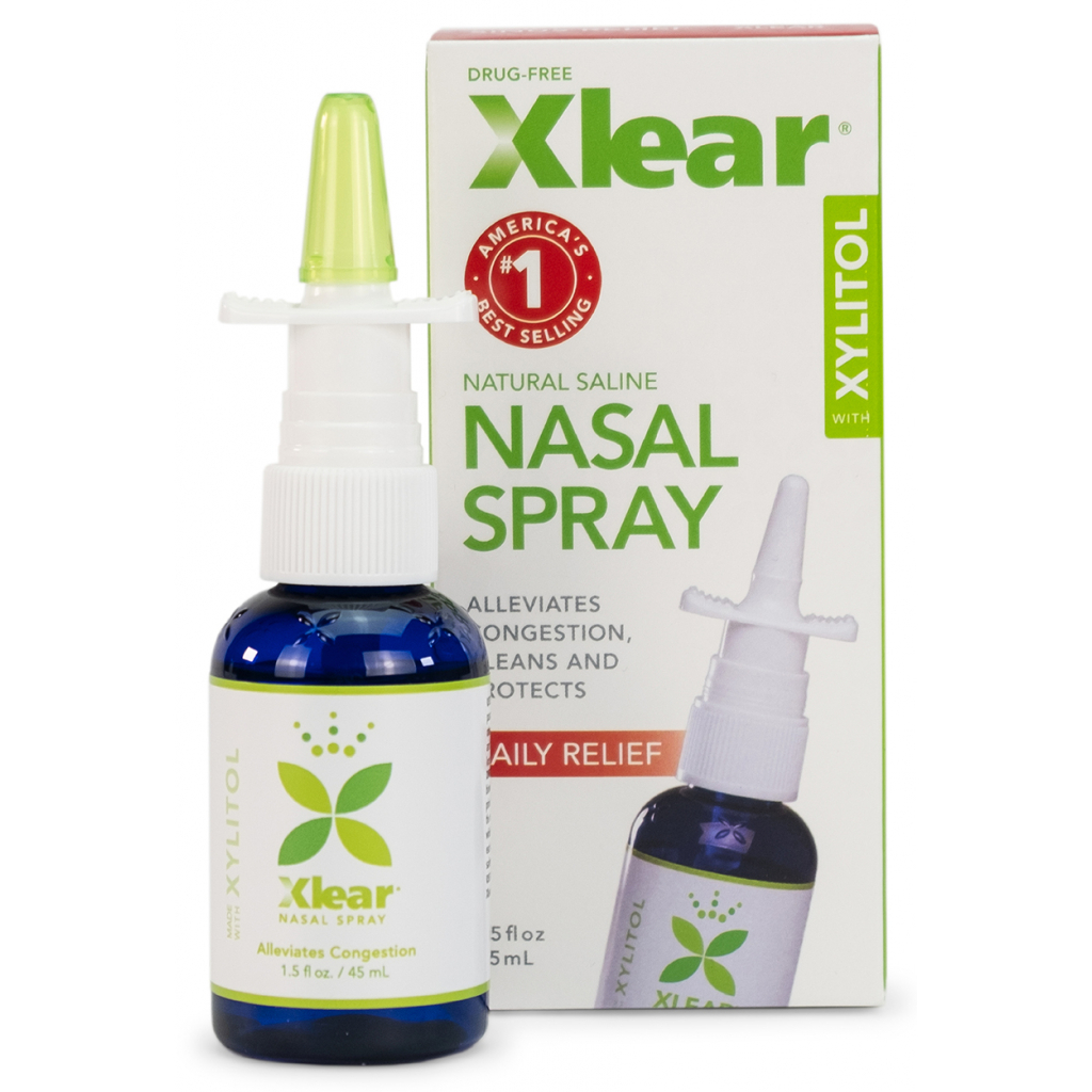 Мінерали Xlear Натуральний сольовий назальний спрей з ксилітом 45 мл (700596100022) - зображення 2