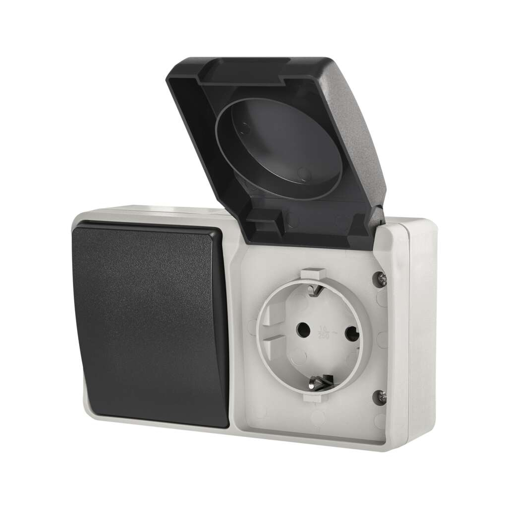 Розетка EMOS 16A 250V IP44 подвійна (A1396.2) - изображение 5