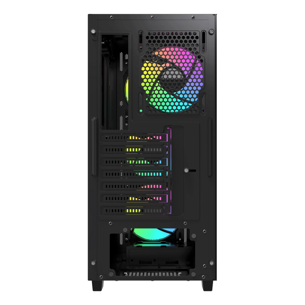 Корпус для ПК OCYPUS GAMMA C60 BK ARGB (GAMMA-C60-BKG400XX-GL) - зображення 4