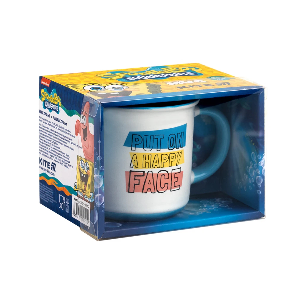 Чашка Kite Sponge Bob 370 мл, SB-2 (SB25-217-2) - зображення 3