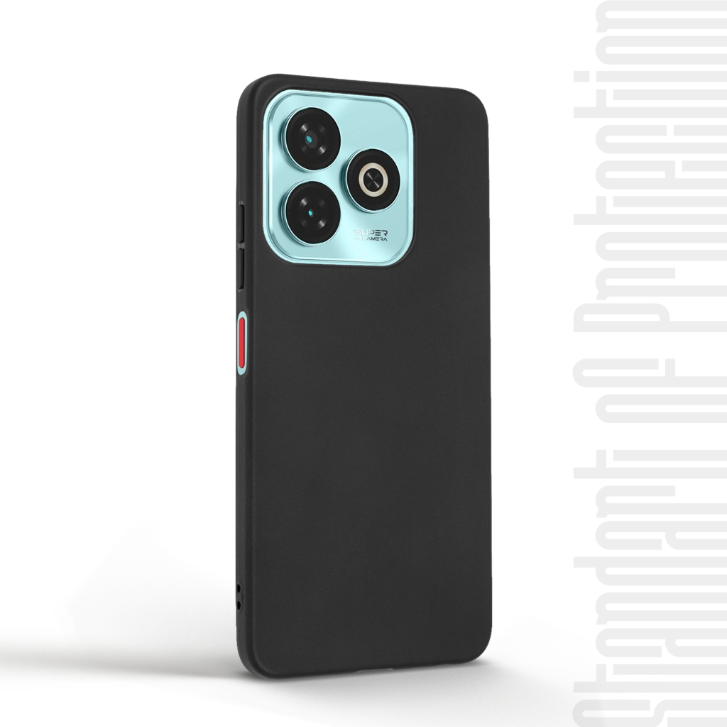 Чохол до мобільного телефона Armorstandart Matte Slim Fit ZTE Blade A75 4G Black (ARM78944) - зображення 2