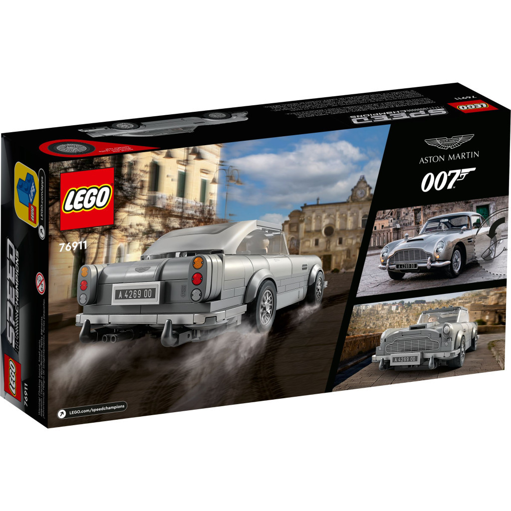Конструктор LEGO Speed Champions 007 Aston Martin DB5 298 деталей (76911) - зображення 7