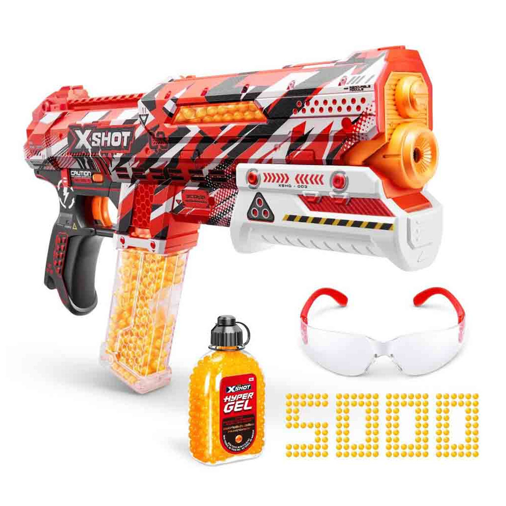Іграшкова зброя Zuru X-Shot Швидкострільний бластер Hyper Gel small 5000 гелевих кульок (36622R) - зображення 2