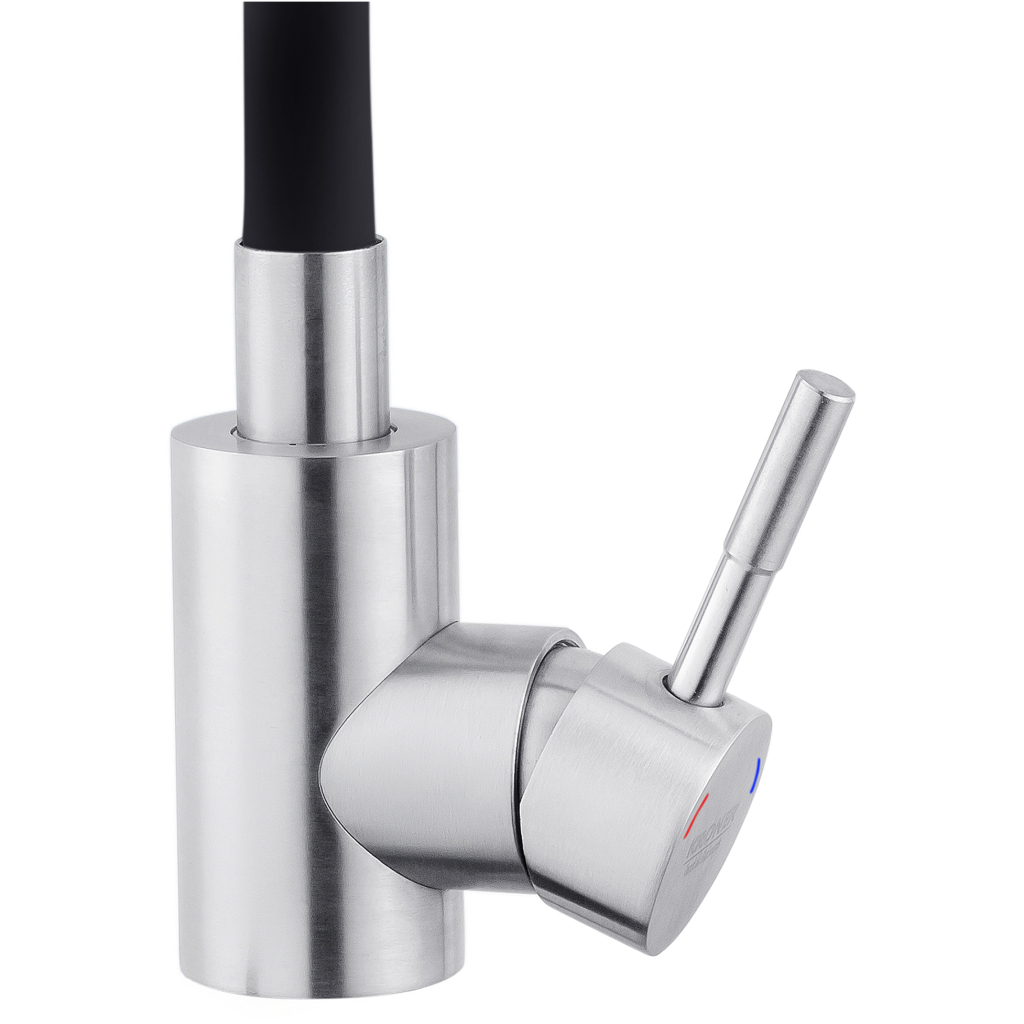 Змішувач Kroner Klassisch-ESG035BLK - зображення 4