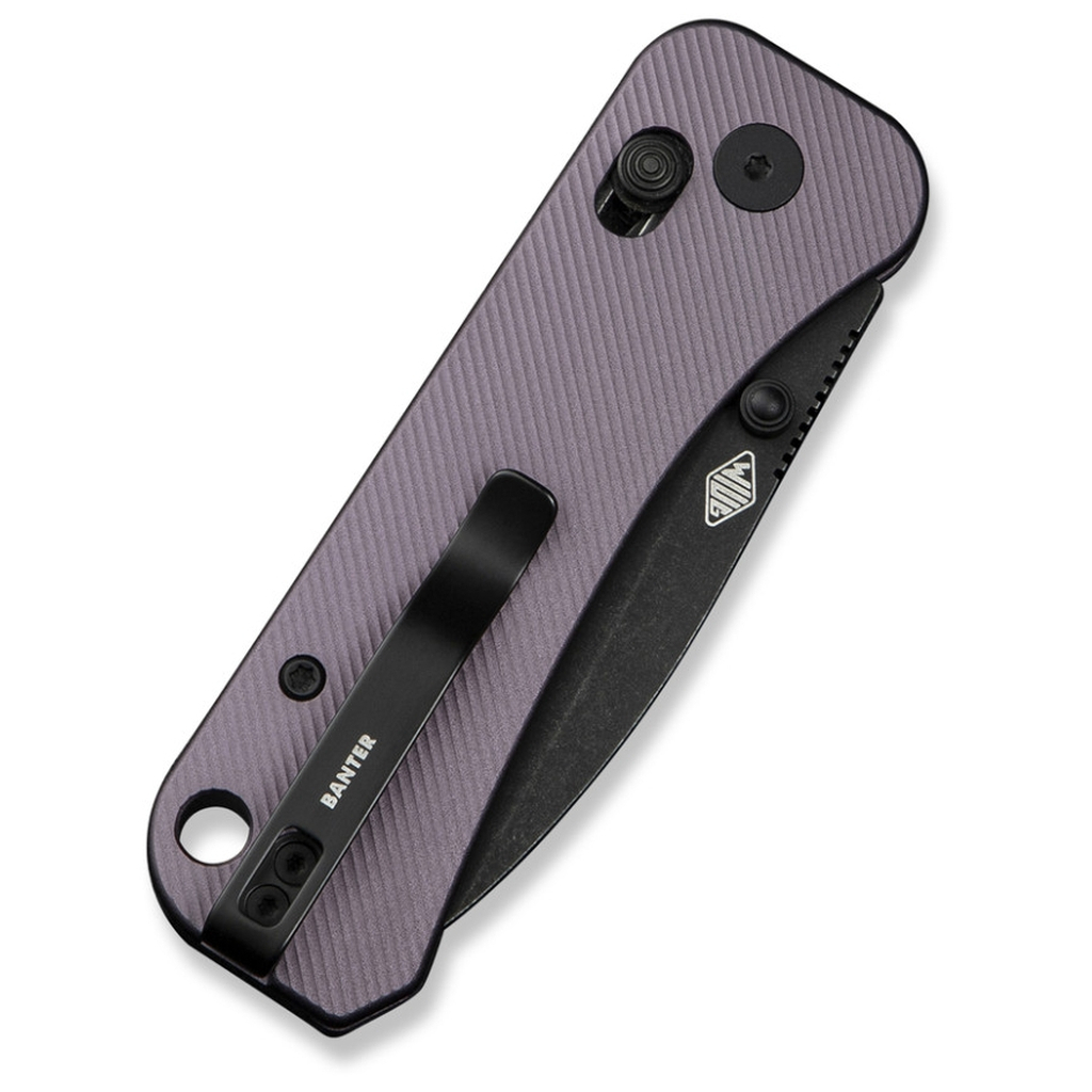 Ніж Weknife Banter 2, Violet Aluminum, Darkwash (WE23075-2) - зображення 7