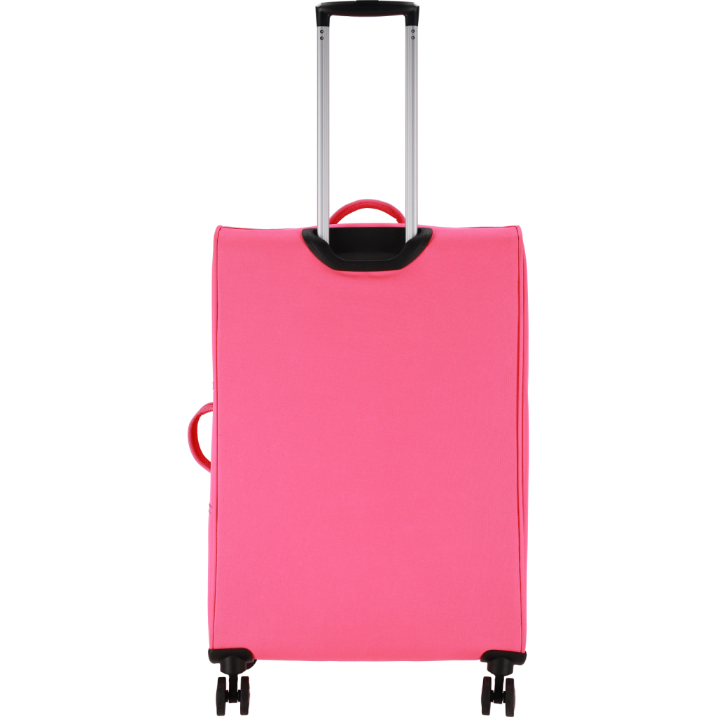 Валіза Bagland Валенсія велика 83 л 003796627 Яскраво-малинова (831517572) - зображення 3