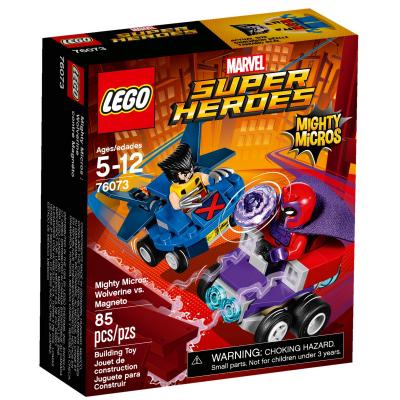 Конструктор LEGO Super Heroes Mighty Micros Росомаха проти Магнето (76073) - зображення 1