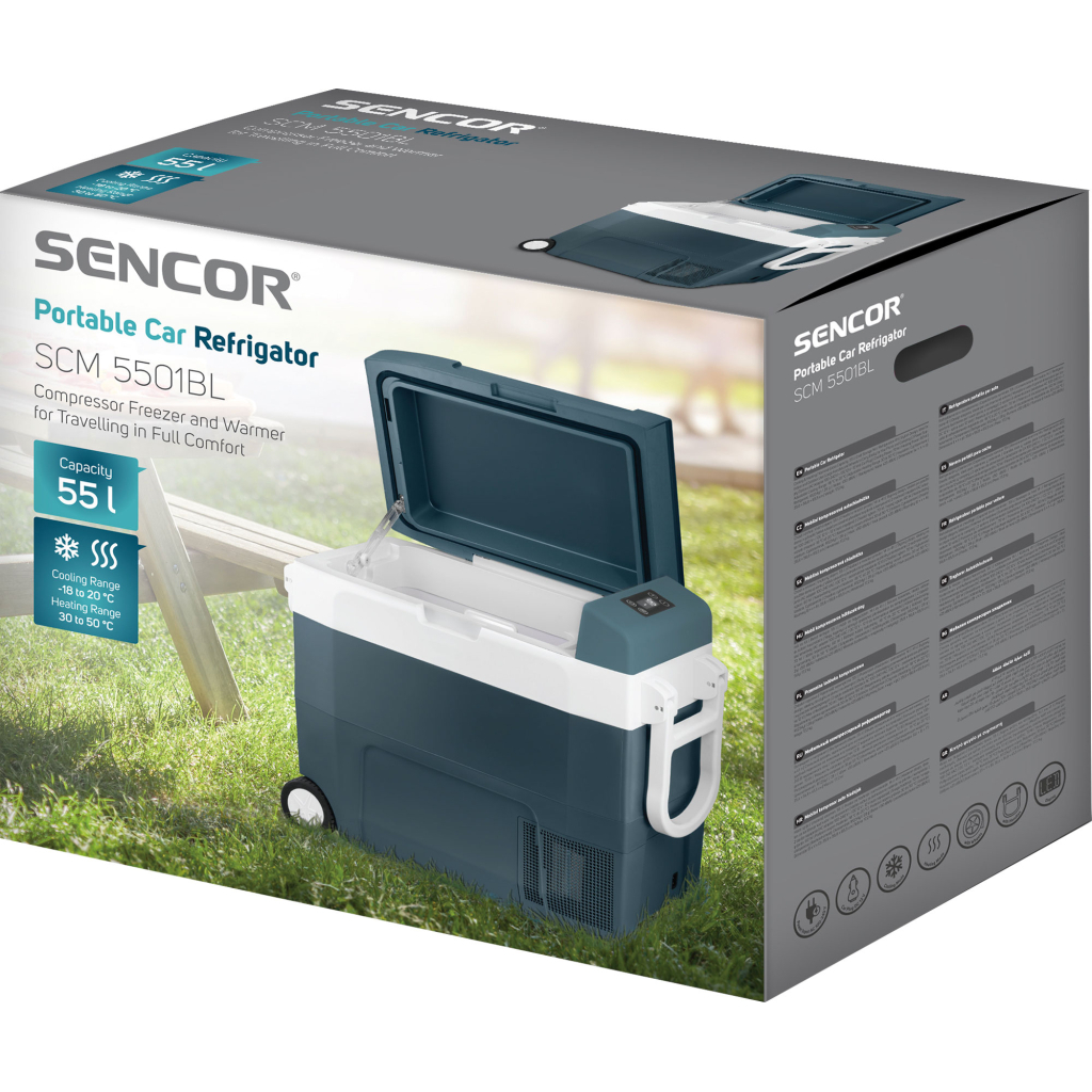 Автохолодильник Sencor SCM5501BL - зображення 18