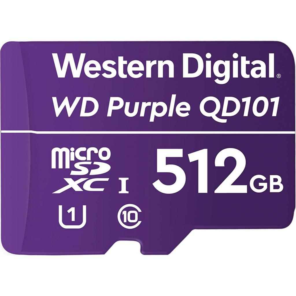 Карта пам'яті WD 512GB microSD class 10 UHS-I (WDD512G1P0C) - зображення 1