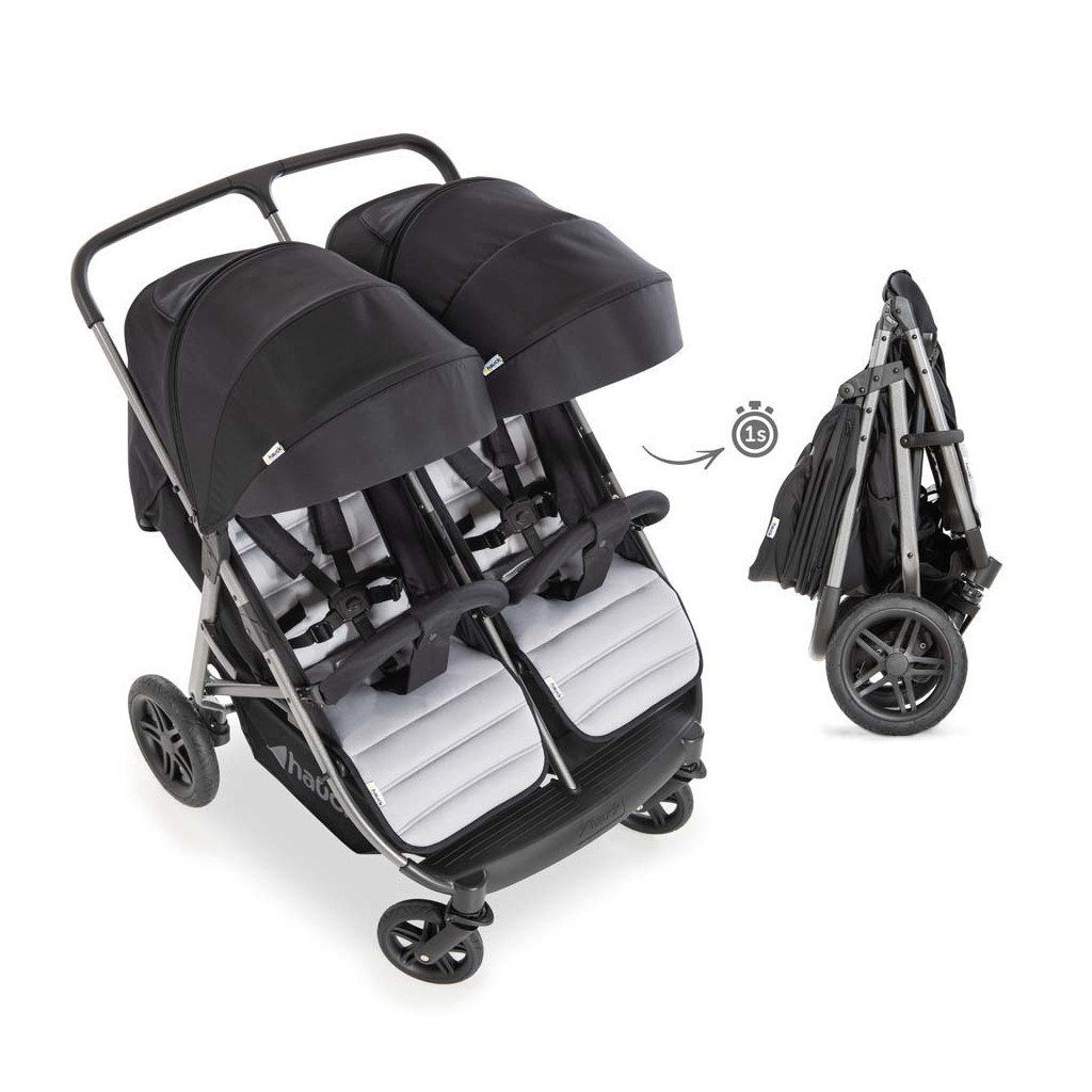 Коляска Hauck Rapid 3R Duo silver/charcoal (з адаптерами) (51201-2) - зображення 1