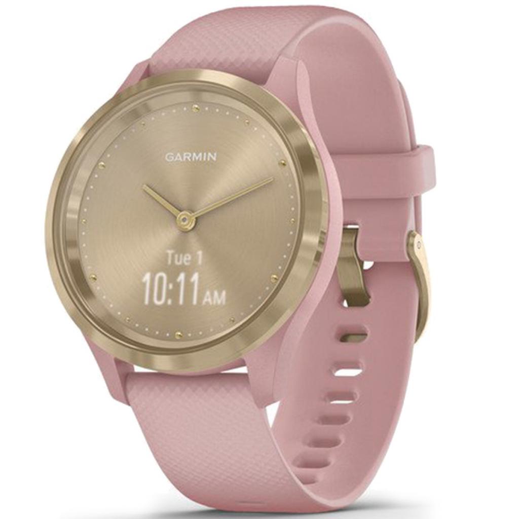 Смарт-годинник Garmin vivomove 3S, Light Gold, Dust Rose, Silicone (010-02238-21) - зображення 1