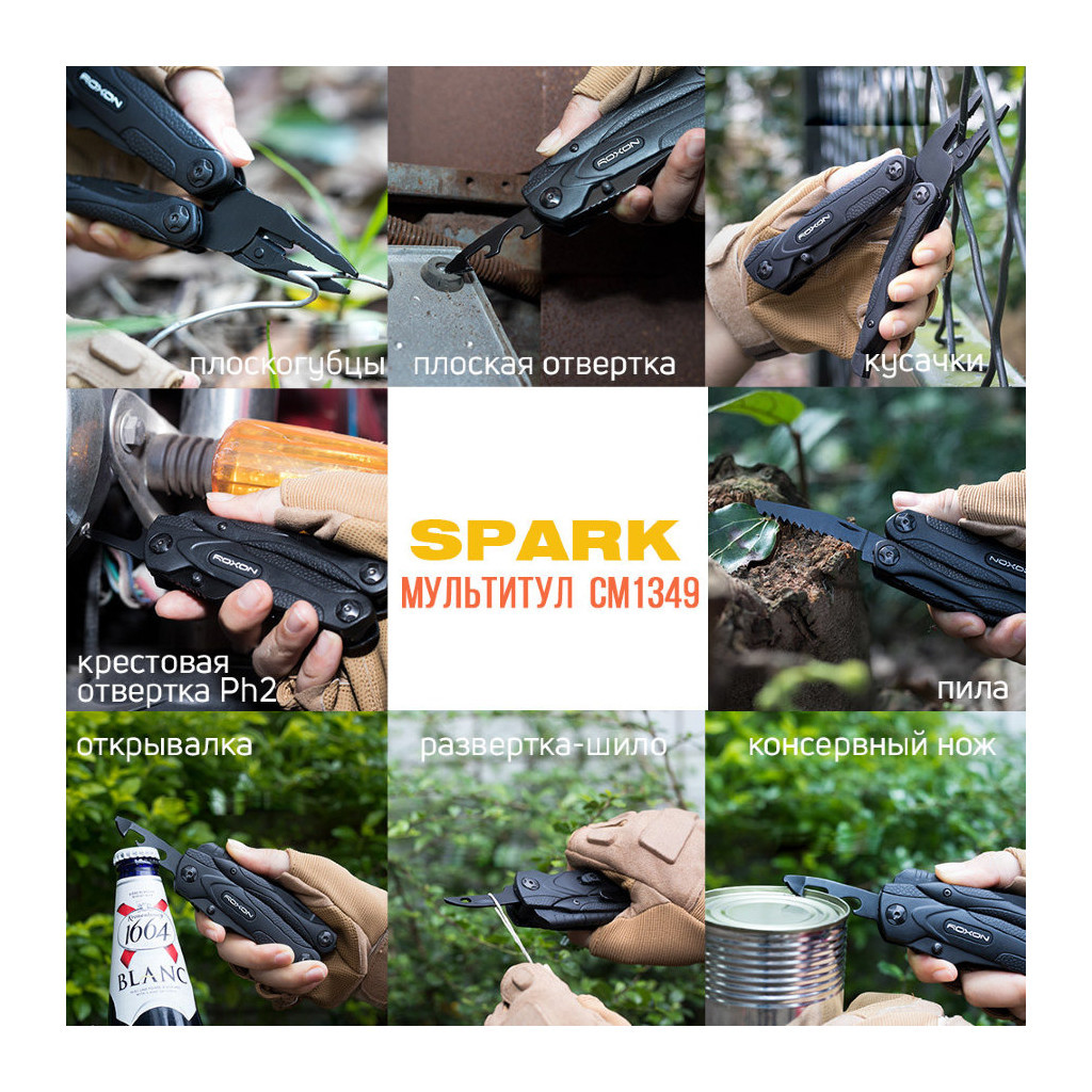 Мультитул Roxon SPARK (CM1349) - зображення 11