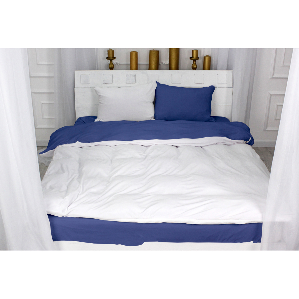 Постільна білизна MirSon Велюр Winter Delicate 28-0054 Myosotis King Size (2200004031217) - зображення 3