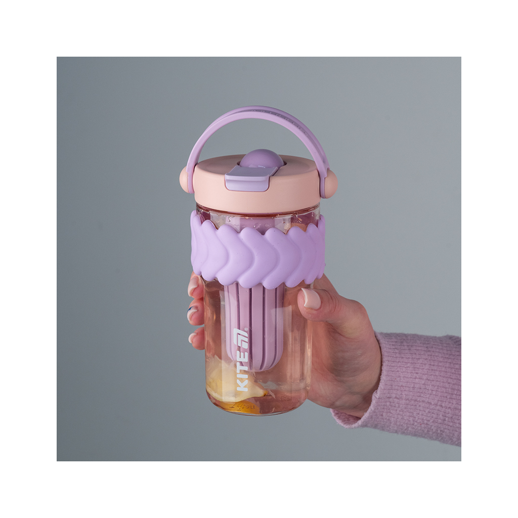 Пляшка для води Kite 700 мл лілово-рожевий (K25-1230-2) - зображення 7
