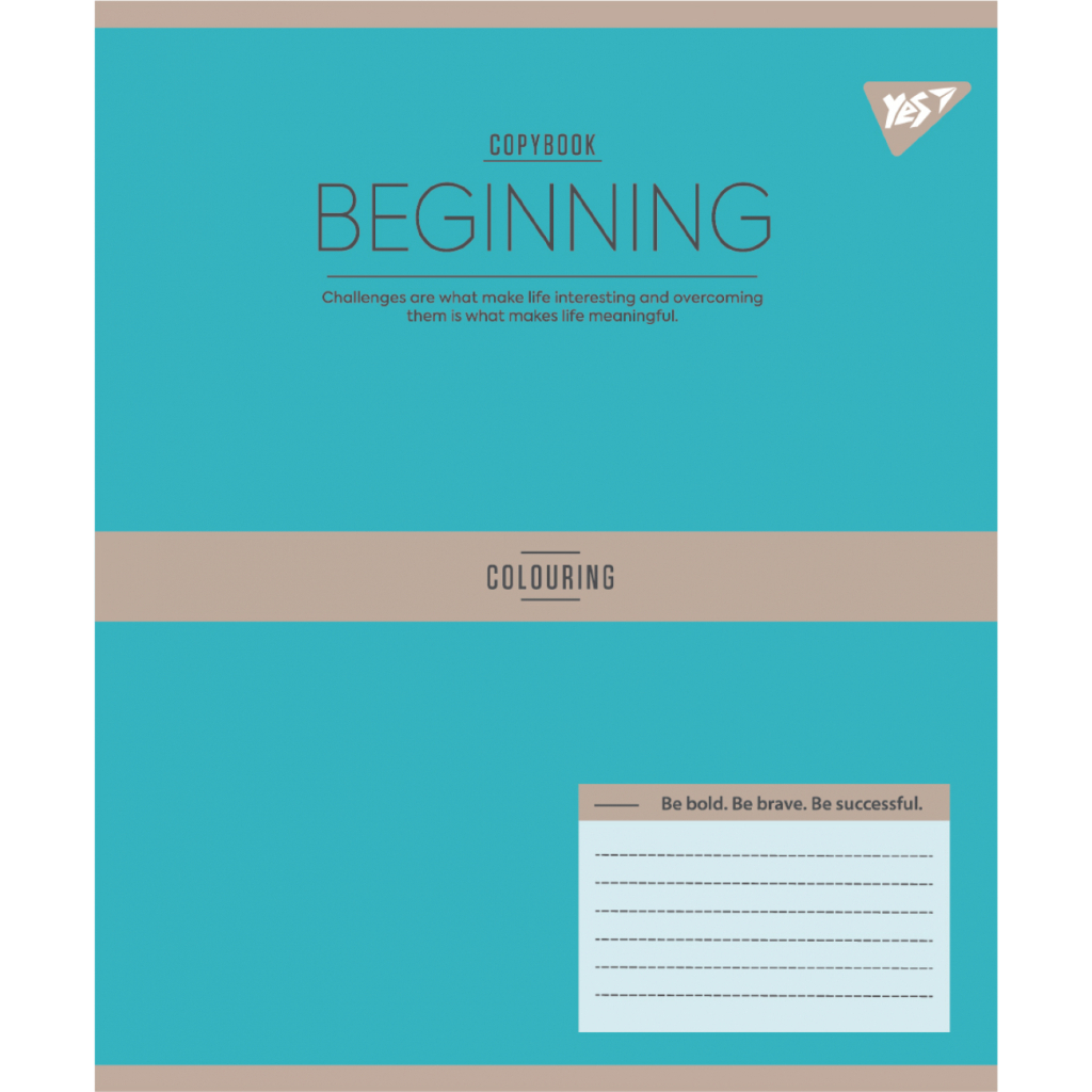 Зошит Yes Beginning А5 60 аркушів лінія (767878) - зображення 4