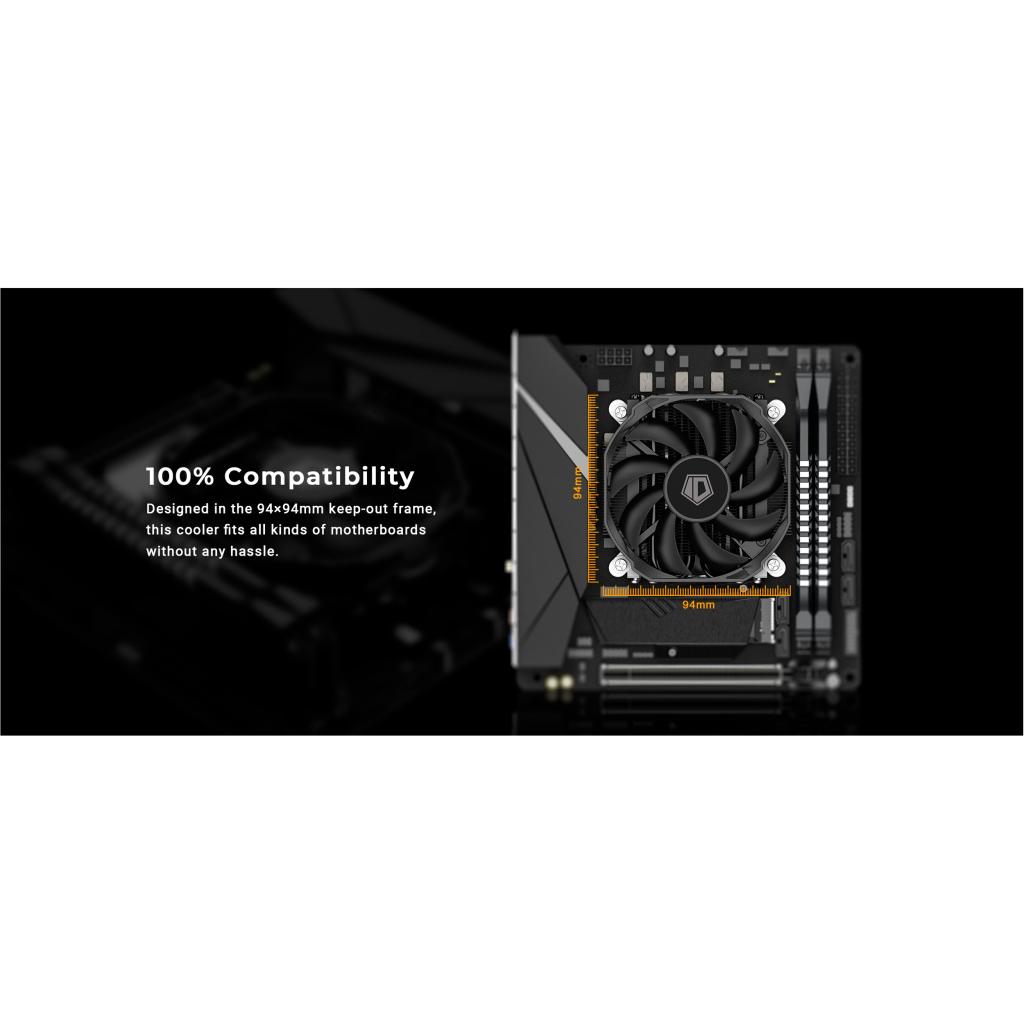 Кулер до процесора ID-Cooling IS-30A Black - зображення 9