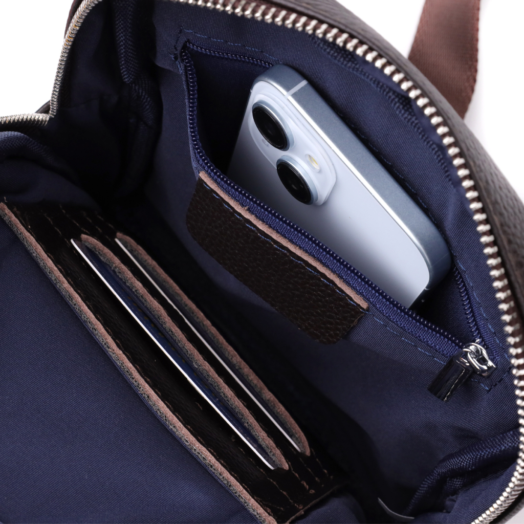 Сумка Vintage З натуральної шкіри Коричнева (22863) - зображення 7